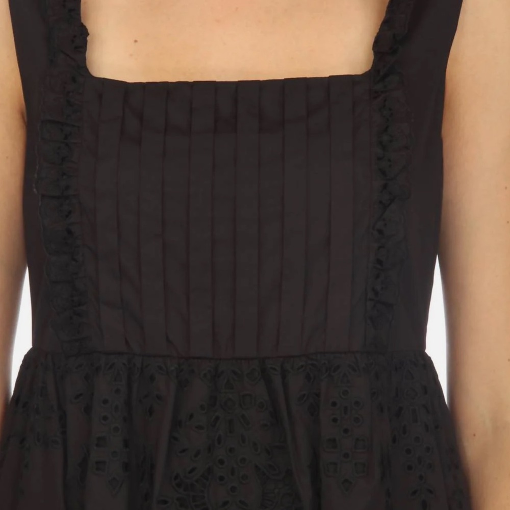 Johnny Was Jade Jesminda Eyelet Embroidered Midi Dress - Picture 4 of 10